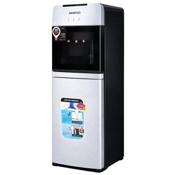 Dispenser Denpoo Galon BAWAH Self Cleaning AquaZONE FILTER COMPRESSOR