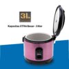 MCG-751-1-04 Miyako Magic Com Rice Cooker MCG-751 SBC 3 Liter 650 Watt 2 in 1 Panci Nanoal