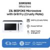Samsung BESPOKE 23L Microwave with Grill Fry MG23T5068CW/SE