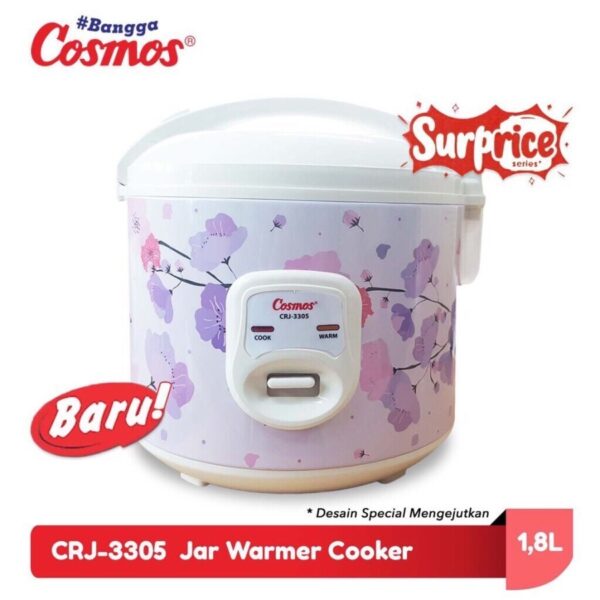 id-11134201-7r98o-ly3nk2szw7i6d3 COSMOS CRJ 3305 RICE COOKER MAGIC COM 1,8 LTR SURPRICE SERIES crj3305