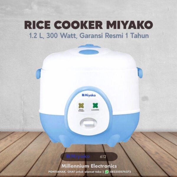 id-11134201-7r98q-ly3niivzq0h057 Miyako Rice Cooker Magic Com Penanak Nasi MCM-612 Kapasitas 1,2 Liter