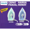 PHILIPS Dry Iron DST0510 Setrika DST 0510 Garansi Resmi 2 Th