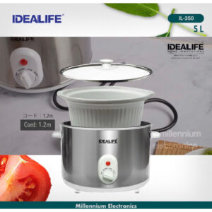 id-11134201-7r98w-ly3ng0tjixce0a IDEALIFE - Slow Cooker (5.0Litre) - IL-350 5 Liter