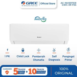 AC GREE INVERTER GWC-09F5S 1 PK / 1PK 09 F5S 09F5S SPLIT