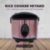 Rice Cooker Miyako Nanoal MCM 508 SBC 508SBC Magicom Liter 1.8L 1.8 L Low watt Magic Com