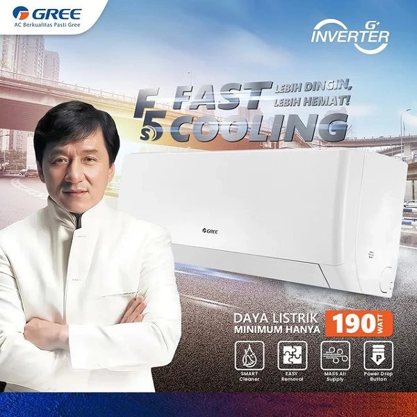 AC Gree Inverter GWC-24F5S 2.5 PK 2.5PK 24 F5S 24F5S Split