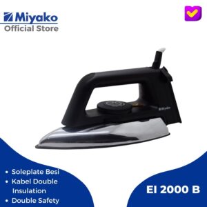 id-11134207-7r98z-lyuhl0gc5jyd63 Setrika Miyako El-2000B / EL 2000B / EL 2000 B Seterika Miyako Tapak Besi Stainless Steel