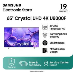 sg-11134201-7rdwo-mcst9akaxssge0 Samsung 65" Crystal UHD 4K U8000F Smart TV Crystal Processor 4K 65U8000 UA65U8000FKXXD 65 inch