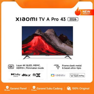 sg-11134201-7rdyi-md2v6yk8q1mf58 Xiaomi TV A Pro 43 2026 | 4K QLED HDR10+ | Dolby Audio | Google TV | Apple Airplay - A Pro 43 inch 2026