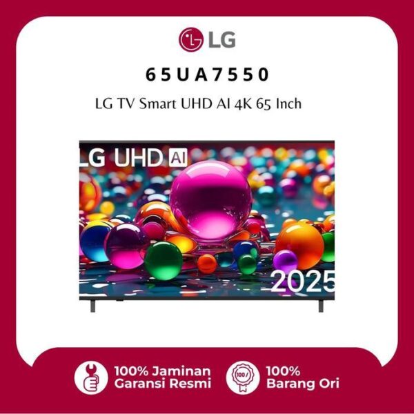 sg-11134201-8227f-mhklxpe87abob3 LG TV Smart UHD AI 4K 65 Inch - 65UA7550