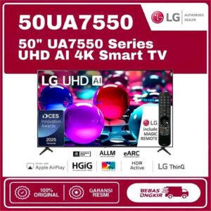sg-11134201-824hb-mf6oef7zfl7291 TV LG 50UA7550 50 Inch UHD AI 4K Smart TV + Magic Remote 50UA7550PSA