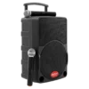 Speaker portable karaoke free 2 mic wireless Baretone MAX 10 C max10c 10 INCH 10 Inch