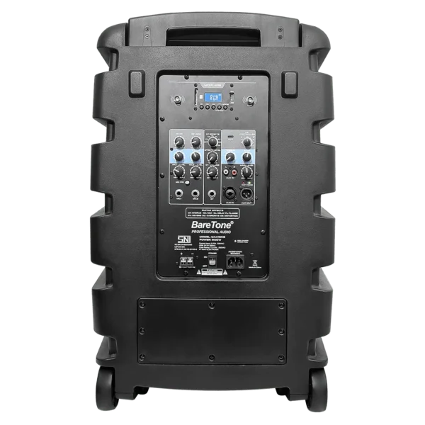 01JNDKJXYGV3C94C7SFYF25XWR Speaker Portable AKTIF Baretone 15 Inch 800W MAX 15NB 15 NB Inch Free MIC Wireless Bluetooth Karaoke
