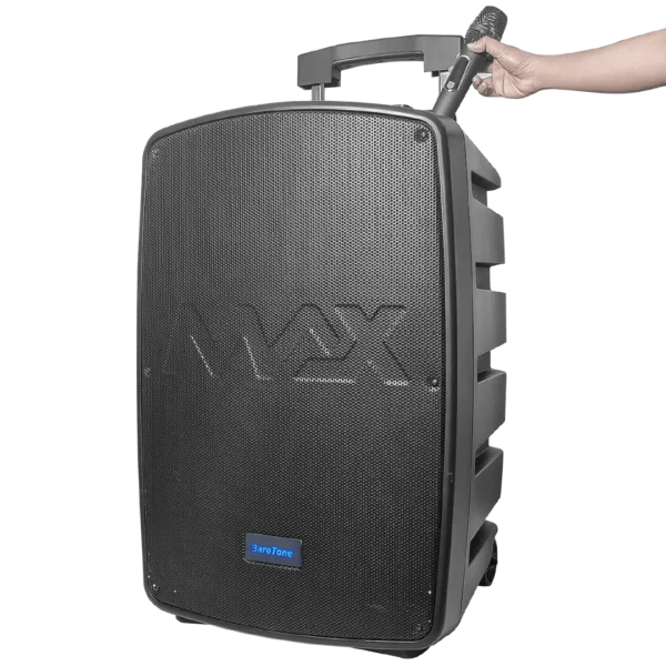 01JNDKJXYK9JBWG9S9K27PRF7J Speaker Portable AKTIF Baretone 15 Inch 800W MAX 15NB 15 NB Inch Free MIC Wireless Bluetooth Karaoke