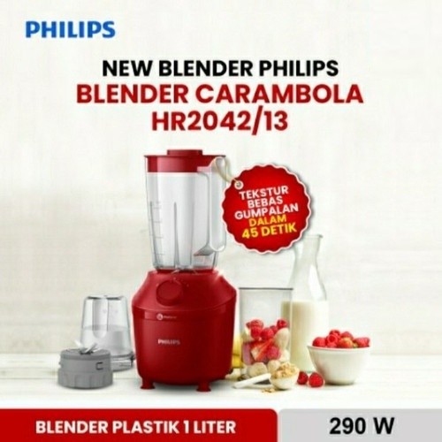 id-11134201-7r98w-ly3ni1yei1xqea Philips Blender 1L Plastik HR2042 HR 2042 290 watt Garansi resmi