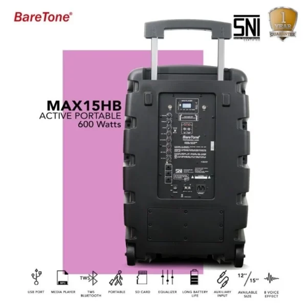 id-11134207-7r990-lyvqn3mloy6g3a Baretone Speaker Portable MAX15HB Aktif Active Free 2 Mic Wireless Max 15 HB 15HB