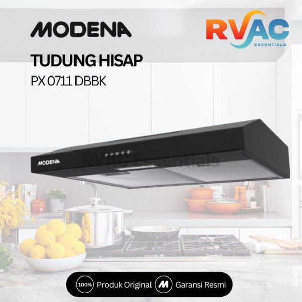id-11134207-7r990-lz0gbl6gmj34e1 Modena Slim Cooker Hood - PX 0711 DBBK - Tudung Hisap / Hood