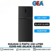 sg-11134201-820l6-mnjna5szbm6eba GEA Kulkas 2 Pintu 448 Liter Inverter - No Frost G2HD-448 - BLACK GLASS Lemari Es