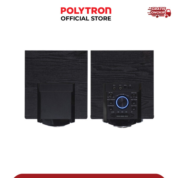 8FF284 POLYTRON Bluetooth Speaker Aktif Karaoke 8 Inch PAS 8FF28/RD