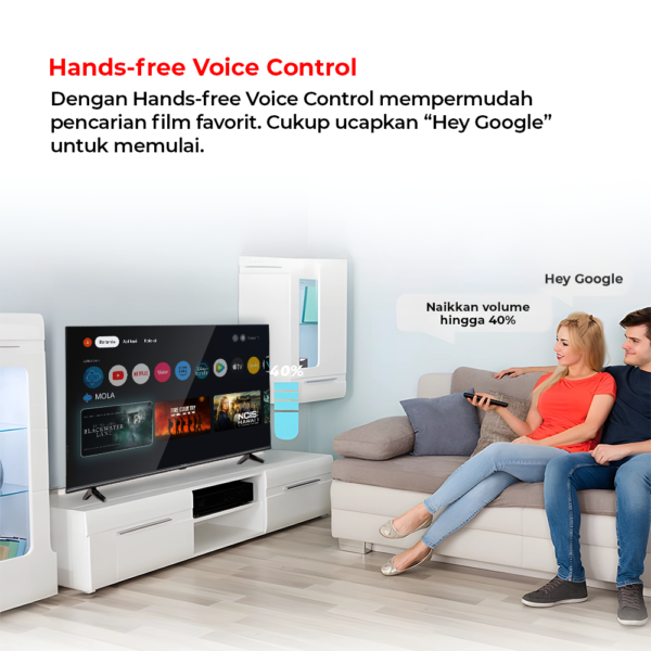 COID-SKU-PLD-43UG5059-2 POLYTRON 4K UHD Smart Google TV 43 Inch PLD 43UG3059
