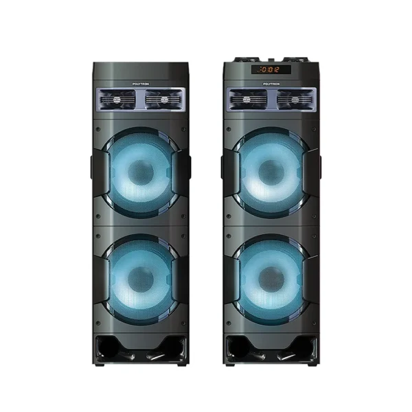 PAS-10df22-1 POLYTRON Bluetooth Speaker Aktif Karaoke 10 Inch PAS 10DF22
