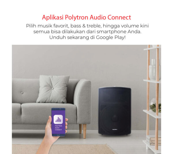 PAS-PRO15F2-FM-gambar-4 POLYTRON Professional Speaker Portable Bluetooth Karaoke 15 Inch PAS PRO15F3