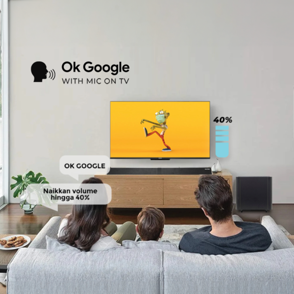 ok-google POLYTRON Smart Cinemax Google TV 43 Inch - PLD 43BG5058